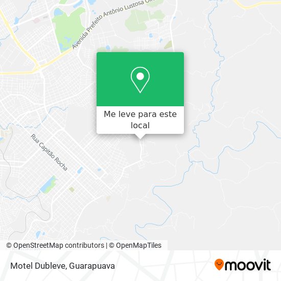 Motel Dubleve mapa