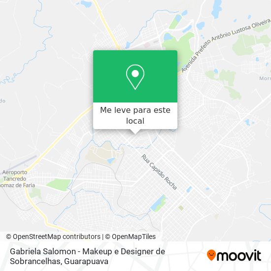 Gabriela Salomon - Makeup e Designer de Sobrancelhas mapa