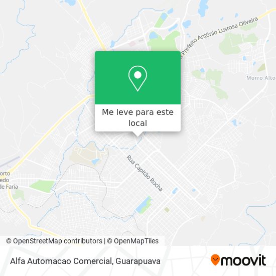 Alfa Automacao Comercial mapa