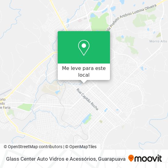 Glass Center Auto Vidros e Acessórios mapa