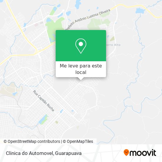 Clinica do Automovel mapa