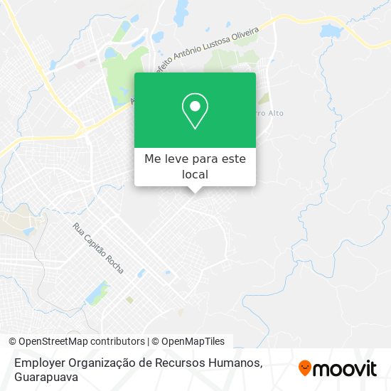 Employer Organização de Recursos Humanos mapa