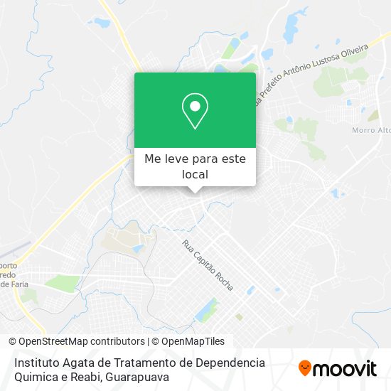 Instituto Agata de Tratamento de Dependencia Quimica e Reabi mapa