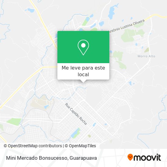 Mini Mercado Bonsucesso mapa