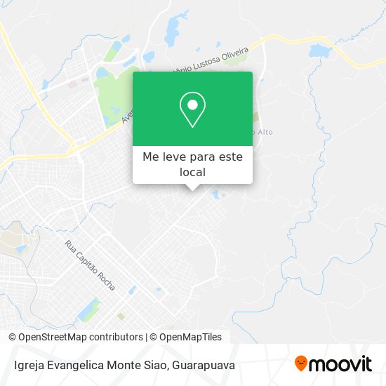 Igreja Evangelica Monte Siao mapa