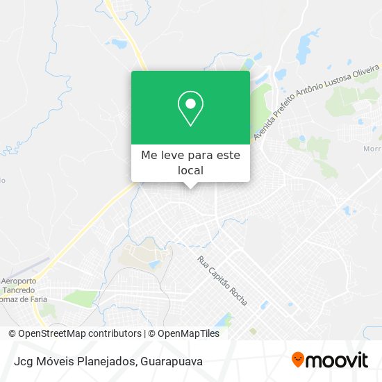 Jcg Móveis Planejados mapa