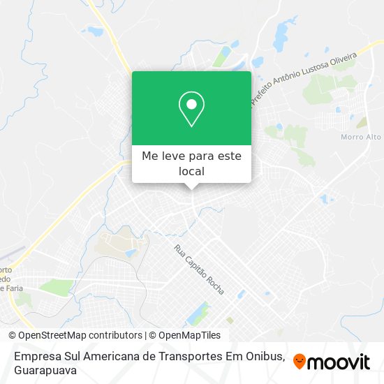 Empresa Sul Americana de Transportes Em Onibus mapa