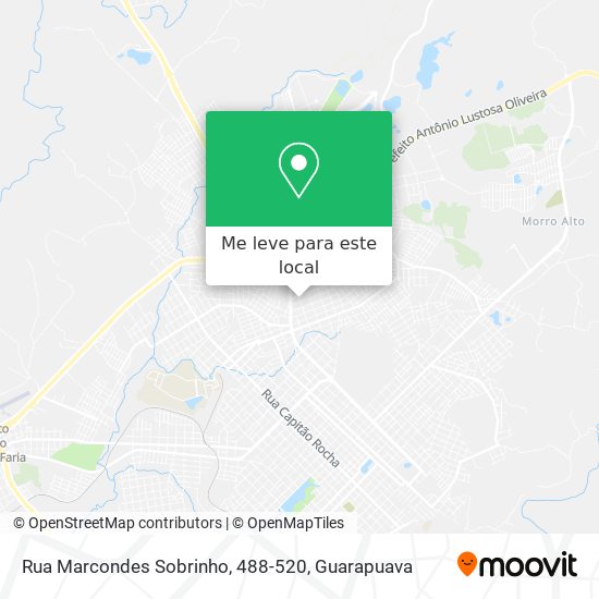 Rua Marcondes Sobrinho, 488-520 mapa