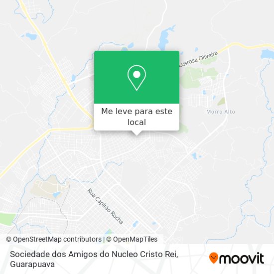 Sociedade dos Amigos do Nucleo Cristo Rei mapa