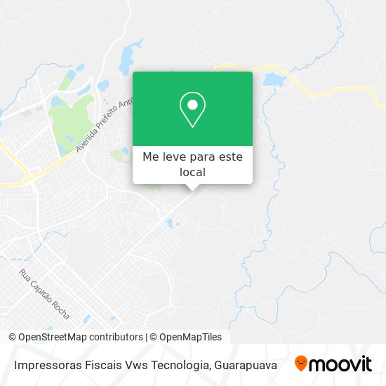 Impressoras Fiscais Vws Tecnologia mapa