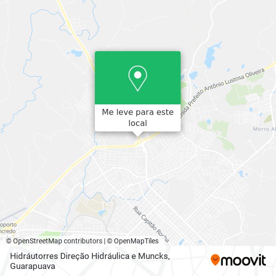Hidráutorres Direção Hidráulica e Muncks mapa