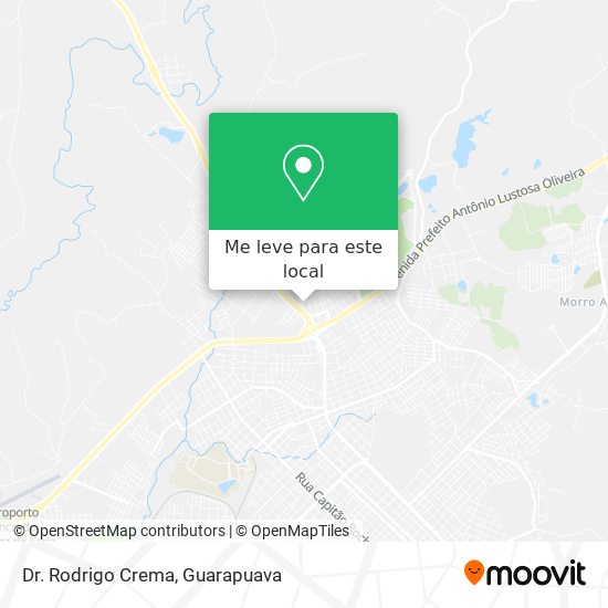 Dr. Rodrigo Crema mapa
