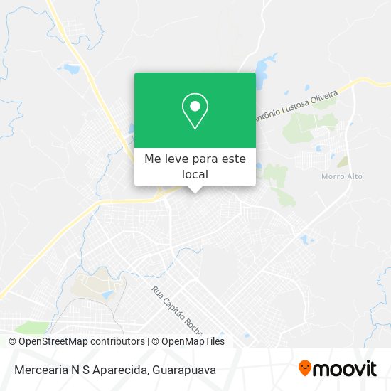 Mercearia N S Aparecida mapa