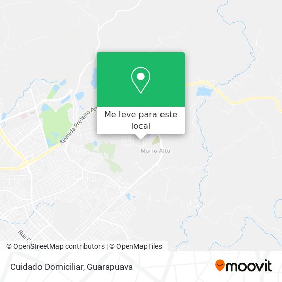 Cuidado Domiciliar mapa