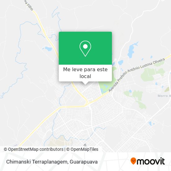 Chimanski Terraplanagem mapa