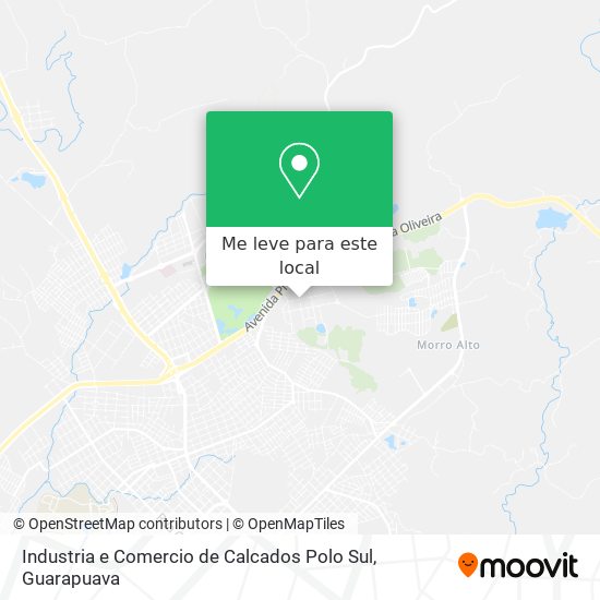 Industria e Comercio de Calcados Polo Sul mapa