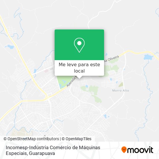 Incomesp-Indústria Comércio de Máquinas Especiais mapa