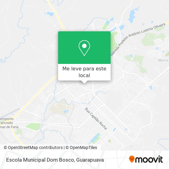 Escola Municipal Dom Bosco mapa