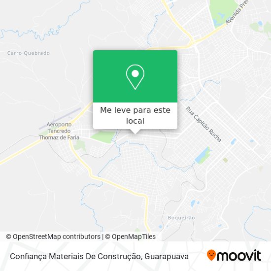 Confiança Materiais De Construção mapa