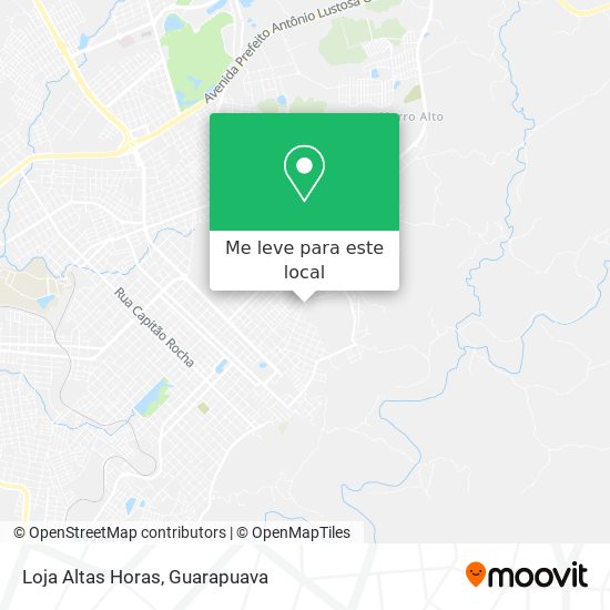 Loja Altas Horas mapa