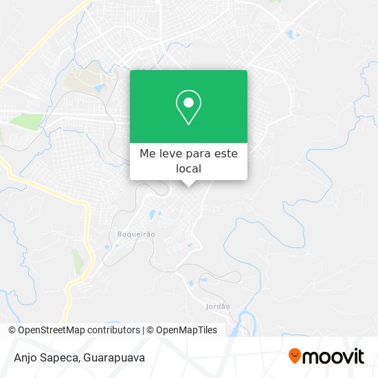 Anjo Sapeca mapa