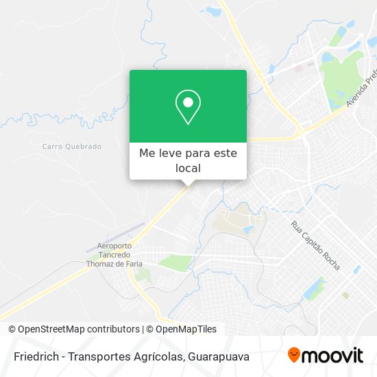 Friedrich - Transportes Agrícolas mapa