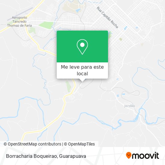 Borracharia Boqueirao mapa
