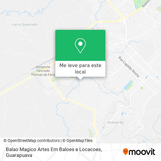 Balao Magico Artes Em Baloes e Locacoes mapa