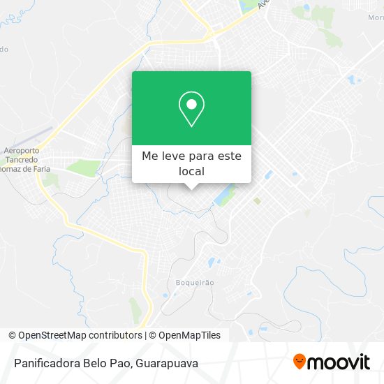 Panificadora Belo Pao mapa