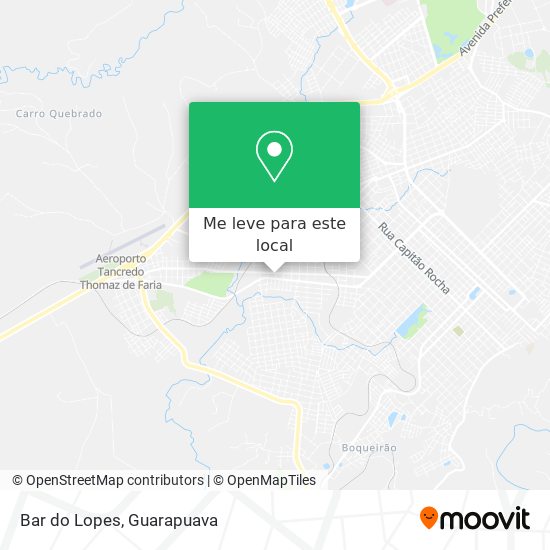 Bar do Lopes mapa