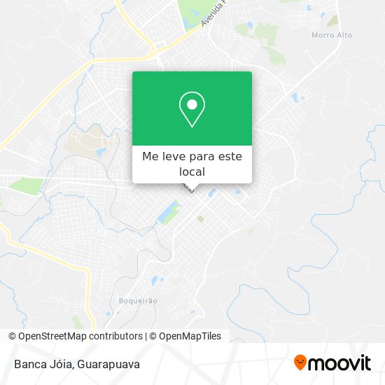 Banca Jóia mapa