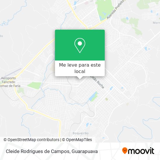 Cleide Rodrigues de Campos mapa