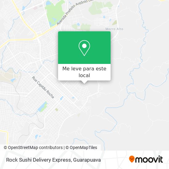 Rock Sushi Delivery Express mapa