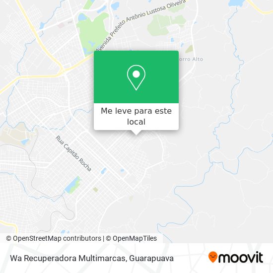 Wa Recuperadora Multimarcas mapa