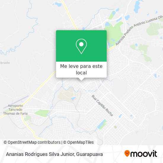 Ananias Rodrigues Silva Junior mapa