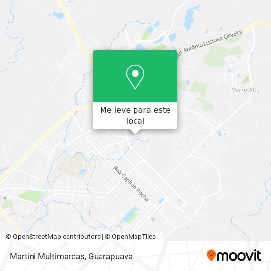 Martini Multimarcas mapa