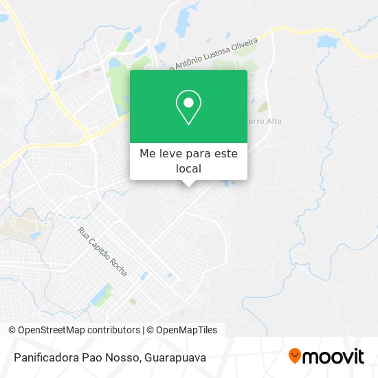 Panificadora Pao Nosso mapa