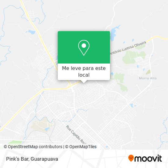 Pink's Bar mapa