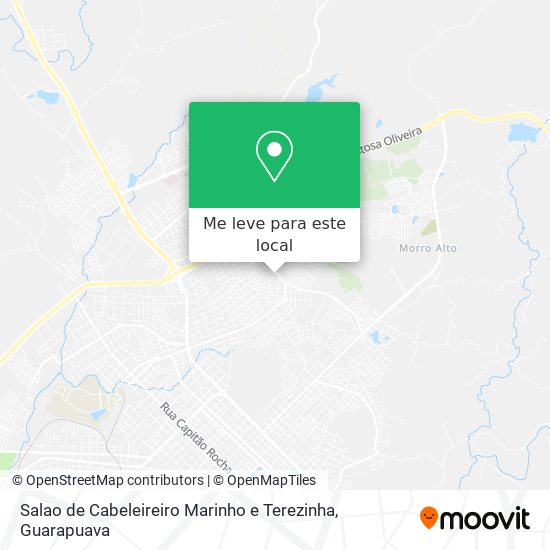 Salao de Cabeleireiro Marinho e Terezinha mapa