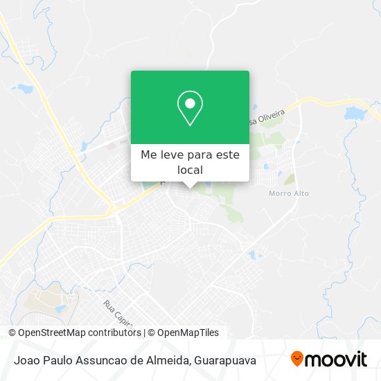 Joao Paulo Assuncao de Almeida mapa