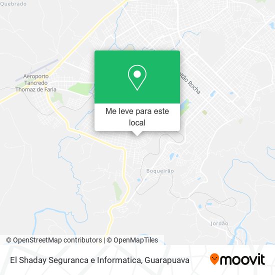 El Shaday Seguranca e Informatica mapa