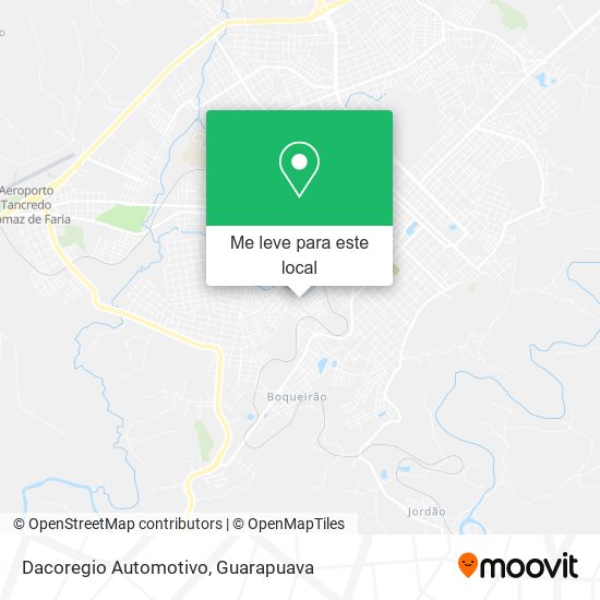 Dacoregio Automotivo mapa