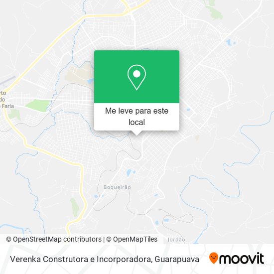 Verenka Construtora e Incorporadora mapa