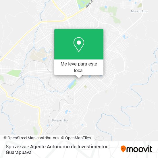 Spovezza - Agente Autônomo de Investimentos mapa