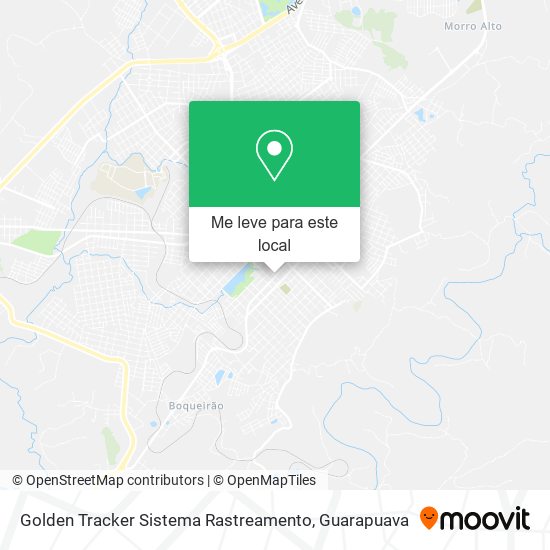 Golden Tracker Sistema Rastreamento mapa