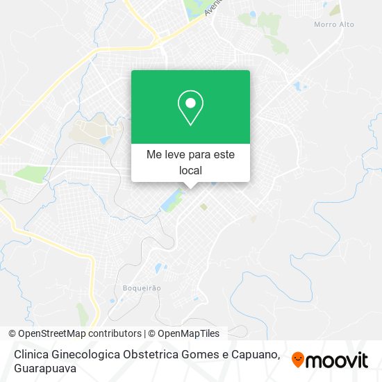Clinica Ginecologica Obstetrica Gomes e Capuano mapa