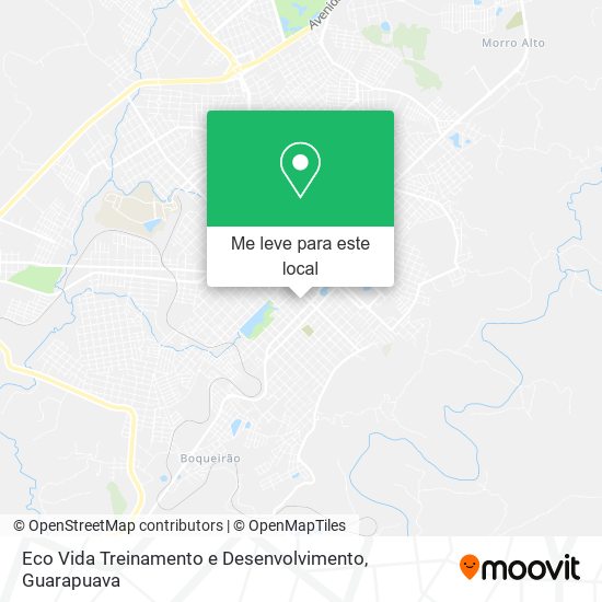 Eco Vida Treinamento e Desenvolvimento mapa