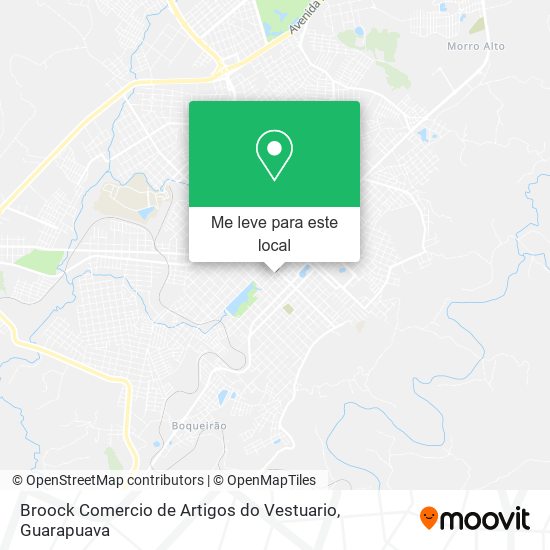 Broock Comercio de Artigos do Vestuario mapa