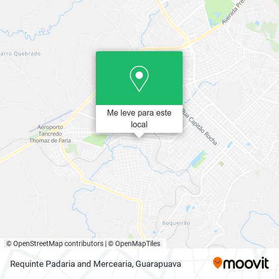 Requinte Padaria and Mercearia mapa