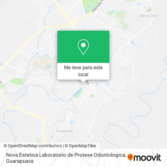 Nova Estetica Laboratorio de Protese Odontologica mapa